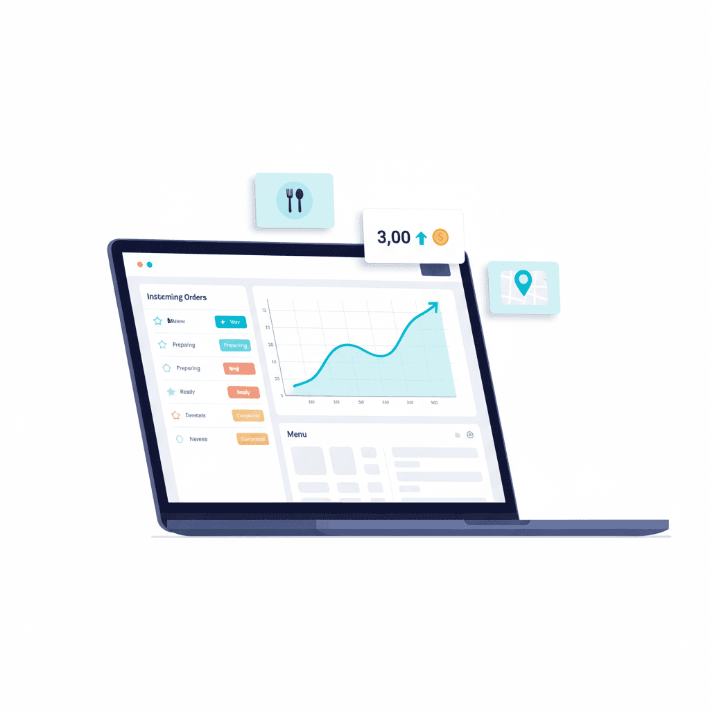 BerryDine restaurant management dashboard
